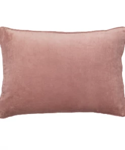 Bungalow DK Velvet & Down Cushion 33x50cm - Blush