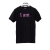 starstyling Black Cotton I am T Shirt