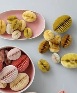 Bungalow DK Large Decorative Paper Easter Eggs