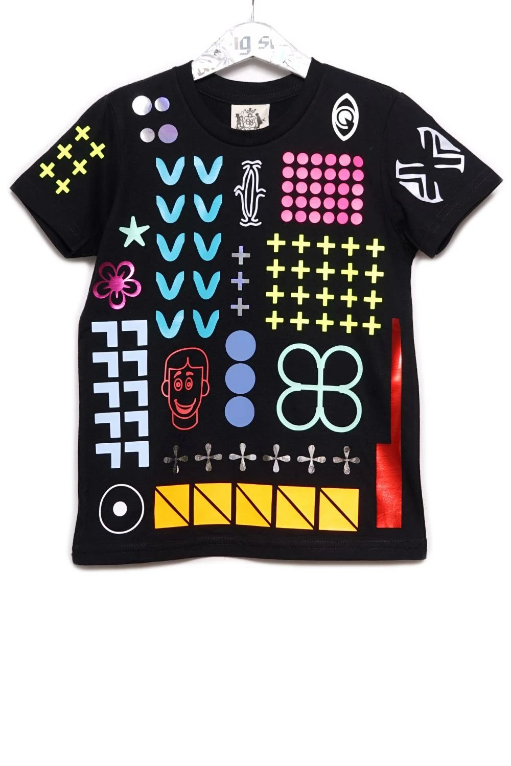 starstyling Black 7 to 11 Years Everything Allover T Shirt 5 starstyling Black 7 to 11 Years Everything Allover T Shirt