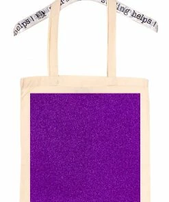 starstyling "Glitter" Tote Bag Natural