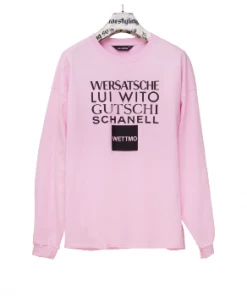 starstyling Pink Cotton Brands Longsleeve