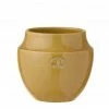 Bungalow DK Flower Pot Vita Ochre H 17cm