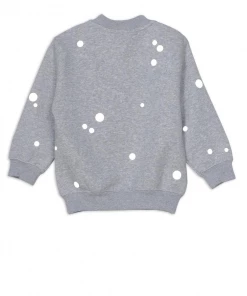 starstyling Grey 3 to 6 Years Reflective Dots Sweater