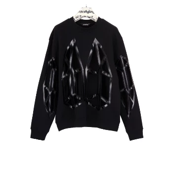 starstyling "Cut House" Sweater Black Cotton 3 starstyling "Cut House" Sweater Black Cotton