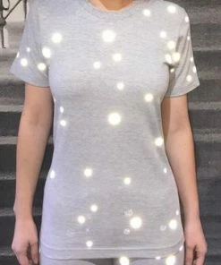 starstyling Grey Reflective Dots T-Shirt 7 starstyling Grey Reflective Dots T-Shirt