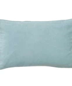 Bungalow DK Velvet & Down Cushion 33x50cm - Blue Light