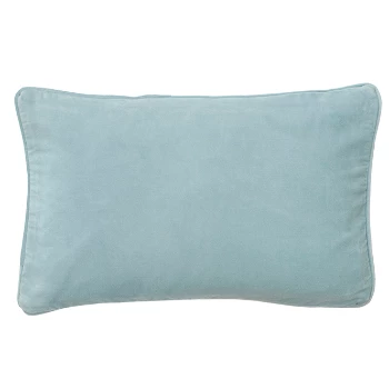 Bungalow DK Velvet & Down Cushion 33x50cm - Blue Light 3 Bungalow DK Velvet & Down Cushion 33x50cm - Blue Light