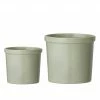Bungalow DK Flower Pot Tara Celery M S/2pcs 2 Bungalow DK Flower Pot Tara Celery M S/2pcs