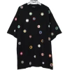 starstyling "Super Bindi" Bigshirt Black Multicolor