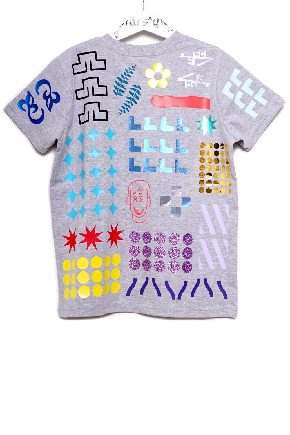 starstyling Grey 12 to 14 Years Everything Allover T Shirt 4 starstyling Grey 12 to 14 Years Everything Allover T Shirt