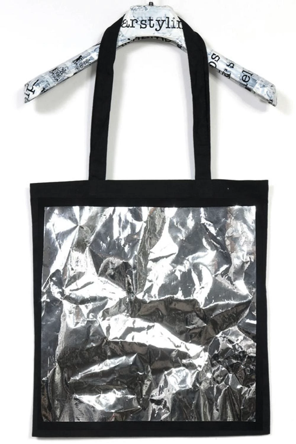 starstyling "Big Square" Tote Bag Silver Mirror 3 starstyling "Big Square" Tote Bag Silver Mirror