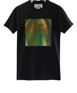 starstyling Black Reptil Iridescent Big Square T Shirt