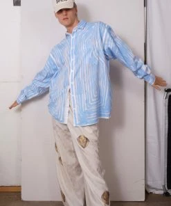 starstyling "Tree" Classic Man Shirt Blue 9 starstyling