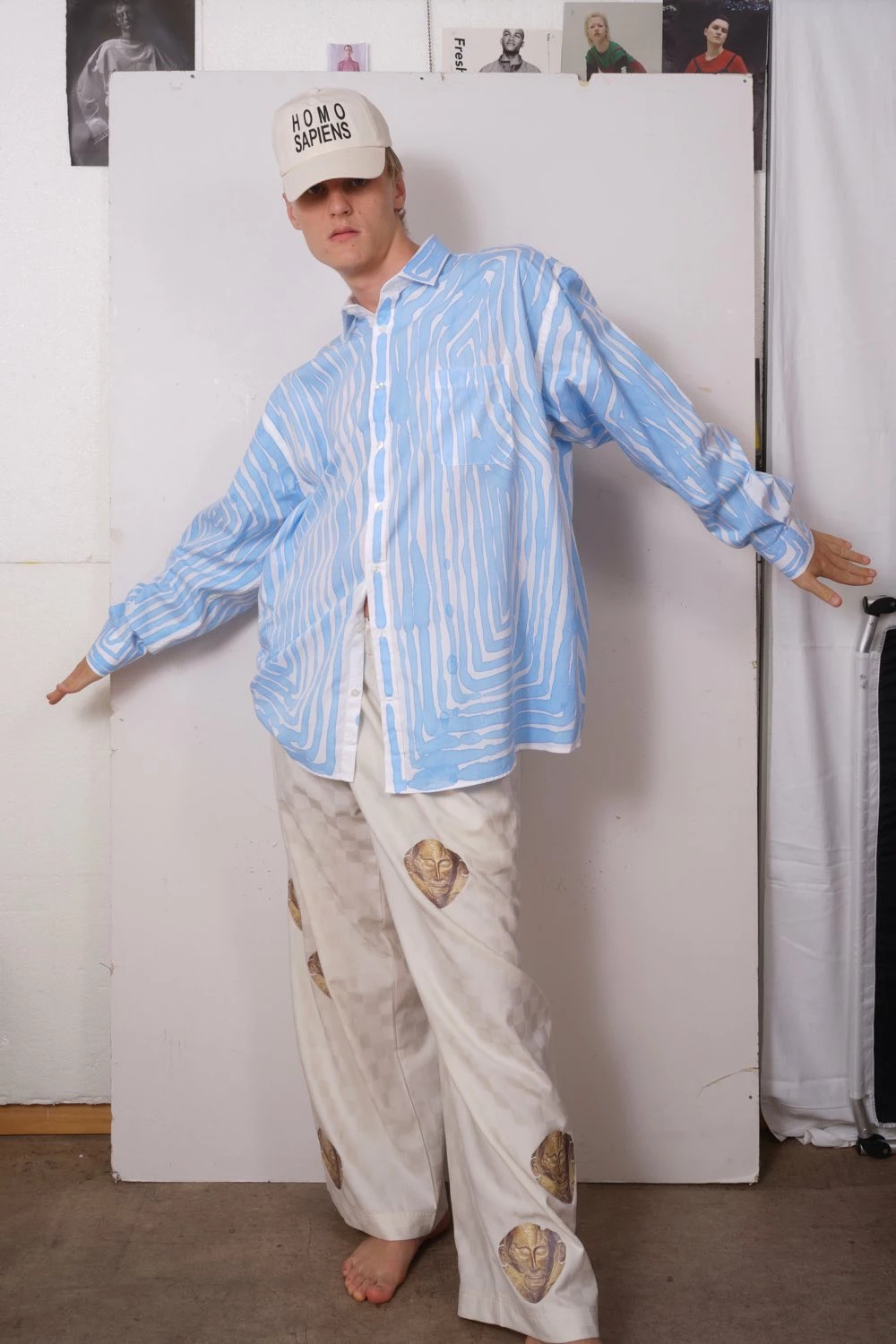 starstyling "Tree" Classic Man Shirt Blue 6 starstyling "Tree" Classic Man Shirt Blue