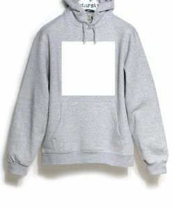 starstyling Grey Reflective Big Square Hoody