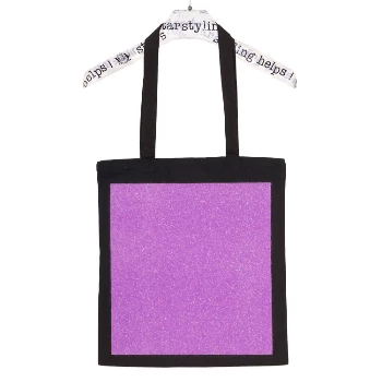 starstyling "Glitter" Tote Bag Black 3 starstyling "Glitter" Tote Bag Black