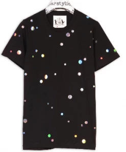 starstyling "Holo Dots" T Shirt Black