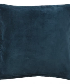 Bungalow DK Velvet & Down Cushion 50x50cm - Navy