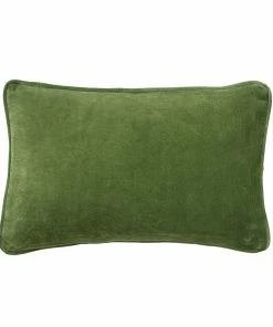 Bungalow DK Cushion Cover 33x50cm Velvet Emerald