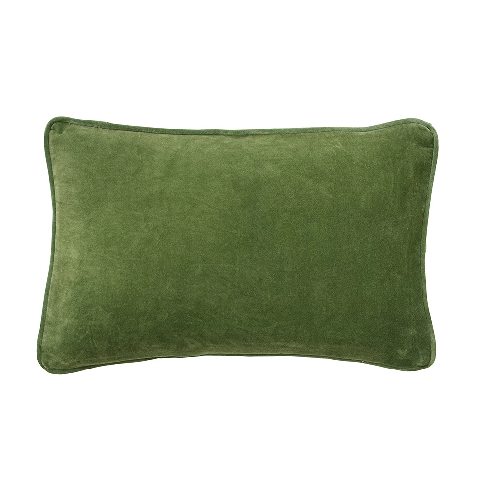 Bungalow DK Cushion Cover 33x50cm Velvet Emerald 3 Bungalow DK Cushion Cover 33x50cm Velvet Emerald