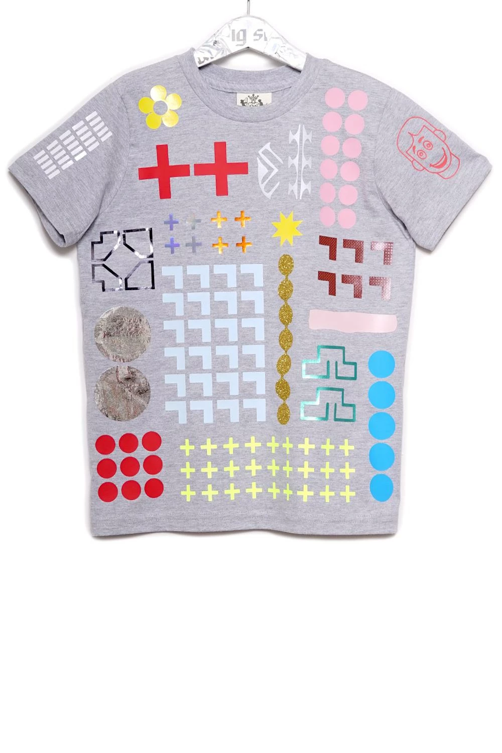 starstyling Grey 7 to 11 Years Everything Allover T Shirt 4 starstyling Grey 7 to 11 Years Everything Allover T Shirt