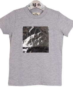 starstyling Kids "Big Square" T-Shirt Grey