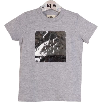 starstyling Kids "Big Square" T-Shirt Grey 3 starstyling Kids "Big Square" T-Shirt Grey