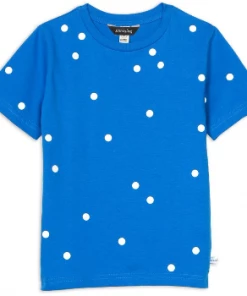 starstyling Blue 2 to 14 Years Confetti Glow Tee
