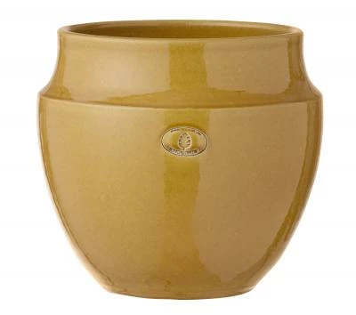 Bungalow DK Flower Pot Vita Ochre H 26cm 3 Bungalow DK Flower Pot Vita Ochre H 26cm