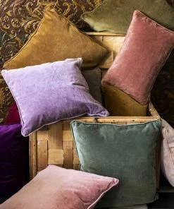 Bungalow DK Velvet & Down Cushion 33x50cm - Dragonfly