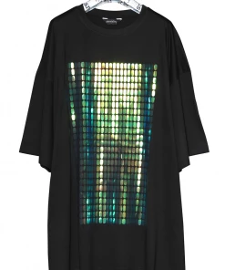 starstyling Black Reptil Iridescent Pills Bigshirt